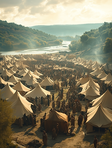 1. Rahab and the Spies (Encampment Jordan).png