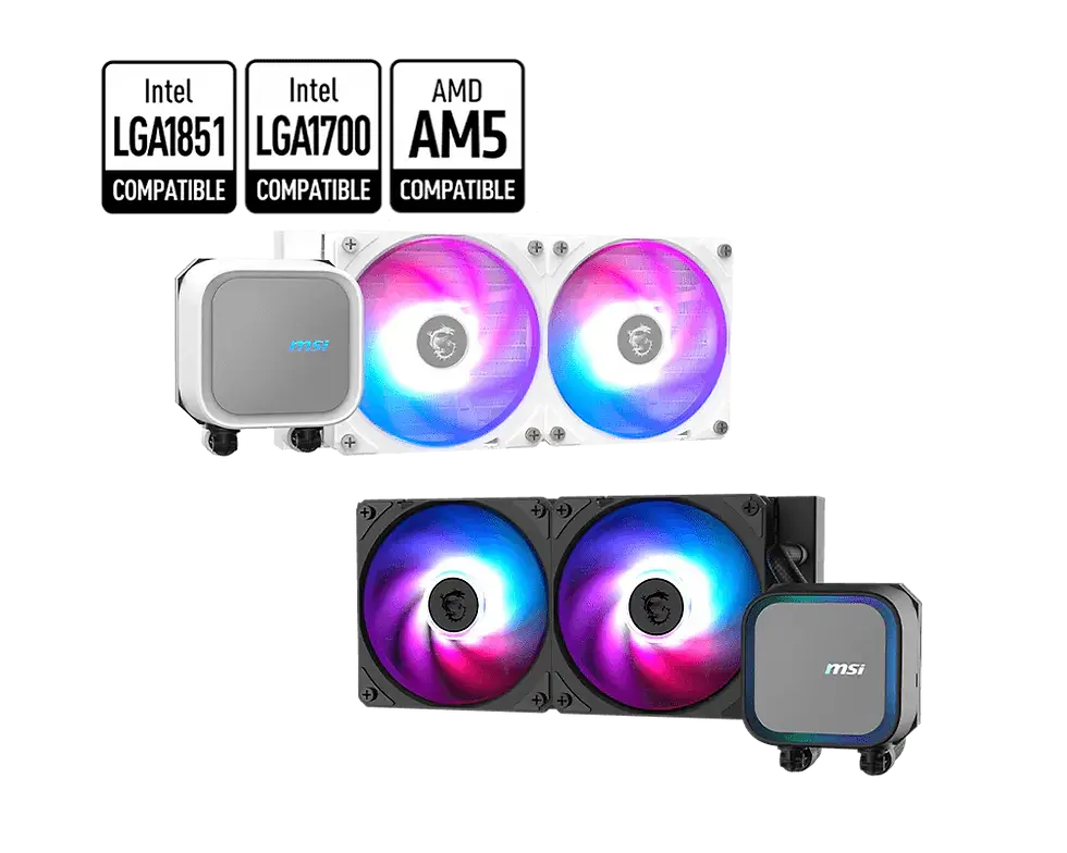 Thumbnail: MSI MAG Coreliquid A13 240 WHITE