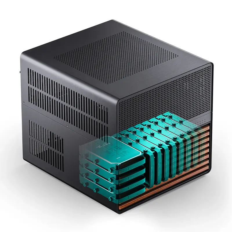 Thumbnail: JONSBO N5 - BLACK (NAS CASE)