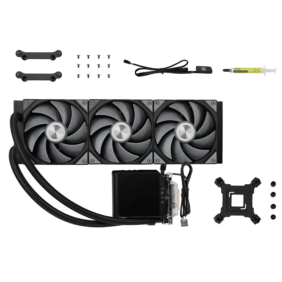 Thumbnail: TRYX PANORAMA 360MM AIO LIQUID COOLER BLACK