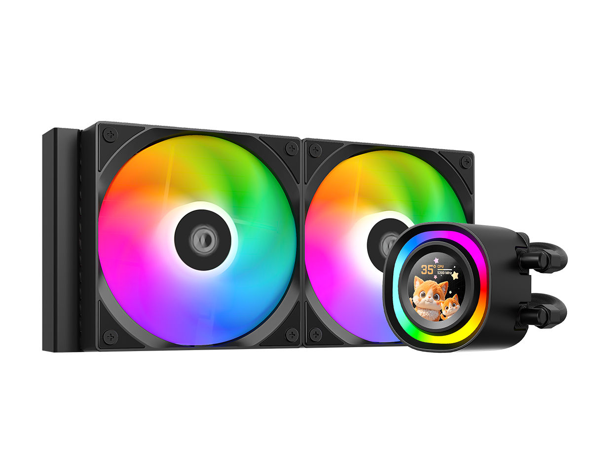 ID COOLING FX240 LCD BLACK