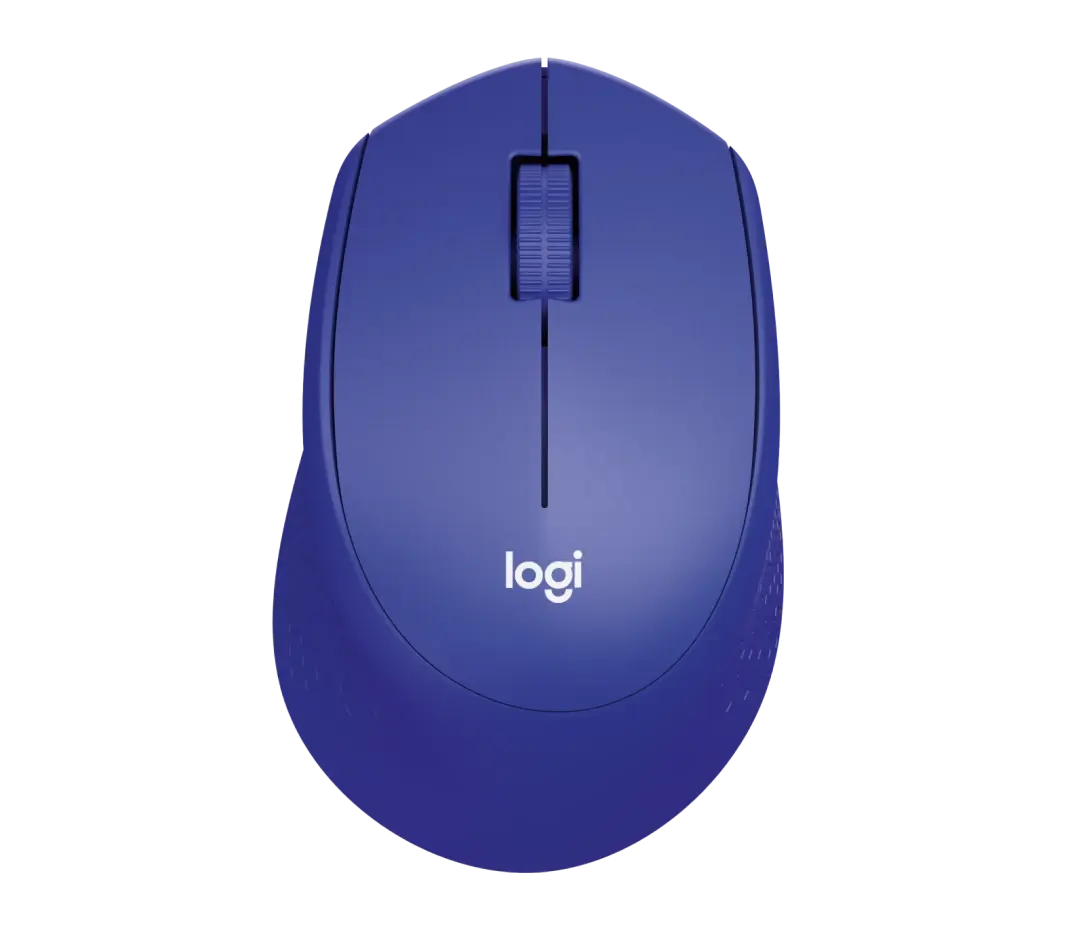 LOGITECH M331 SILENT PLUS WIRELESS MOUSE BLUE