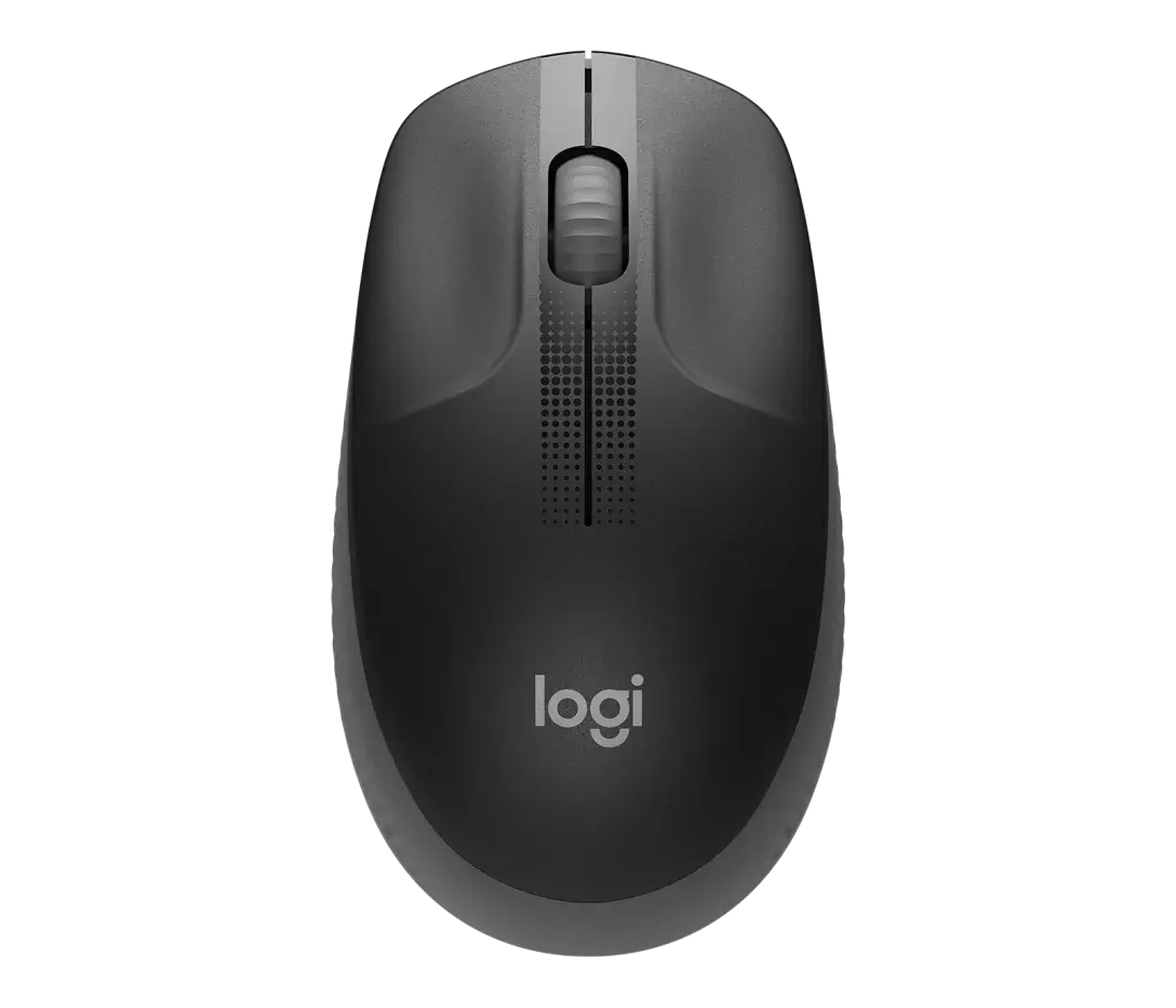 LOGITECH M190 FULL SIZE WIRELESS MOUSE CHARCOAL