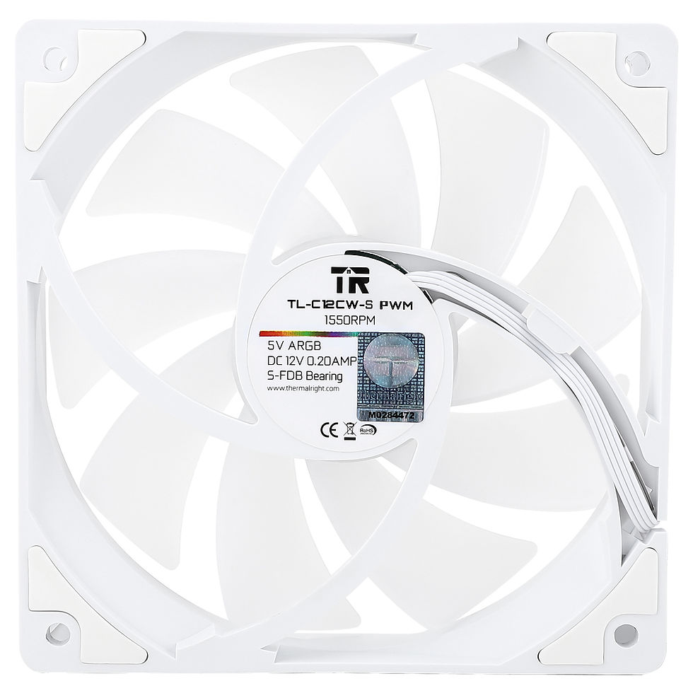 Thumbnail: THERMALRIGHT TL-C12CW-S [5 PACK WHITE]