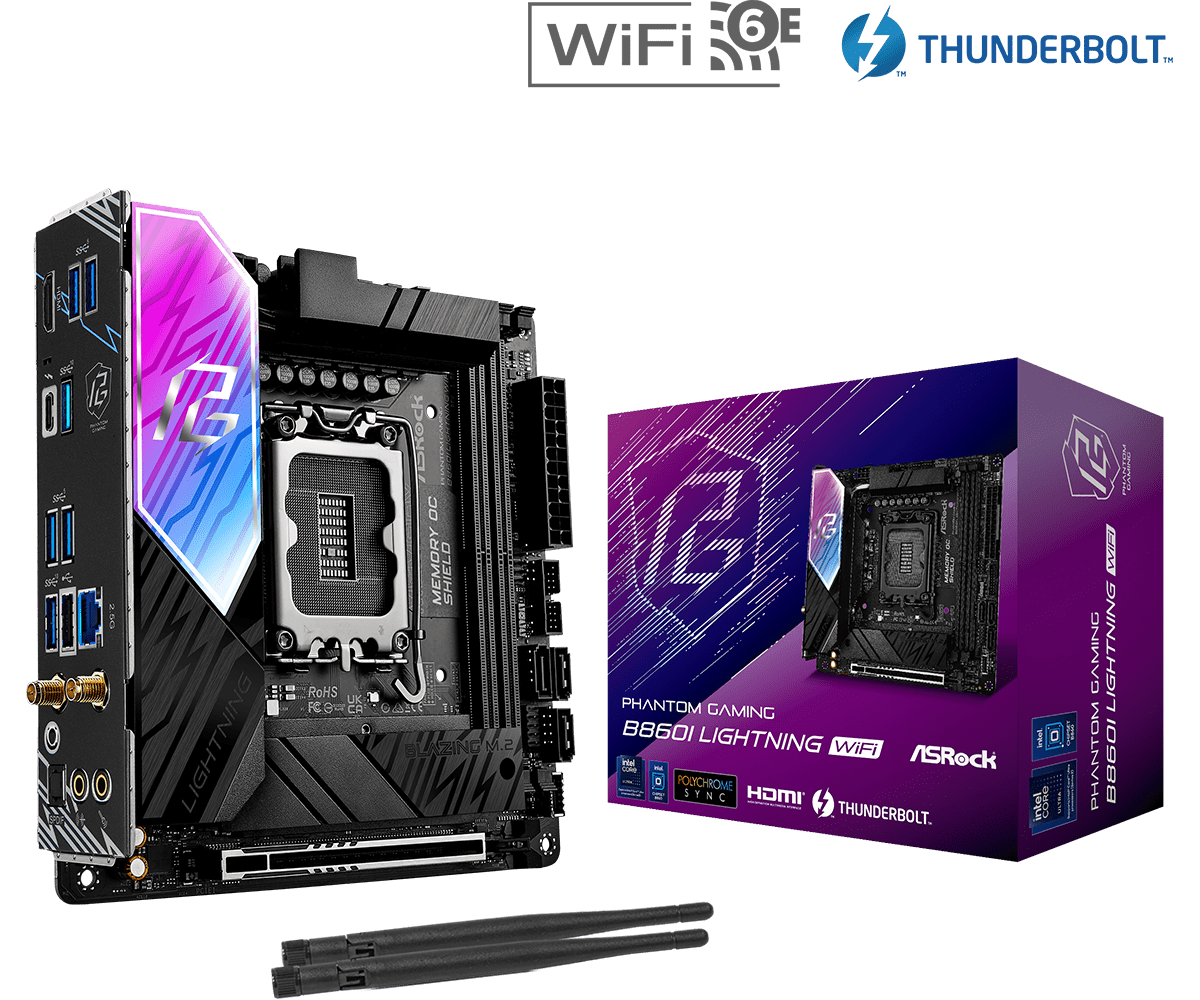 ASROCK B860I LIGHTNING WIFI + TB4
