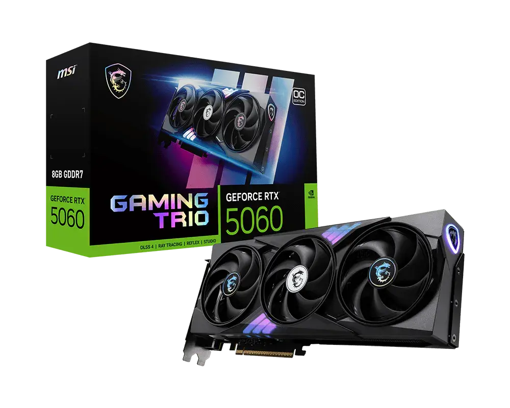 MSI RTX 5060 8G GAMING TRIO OC