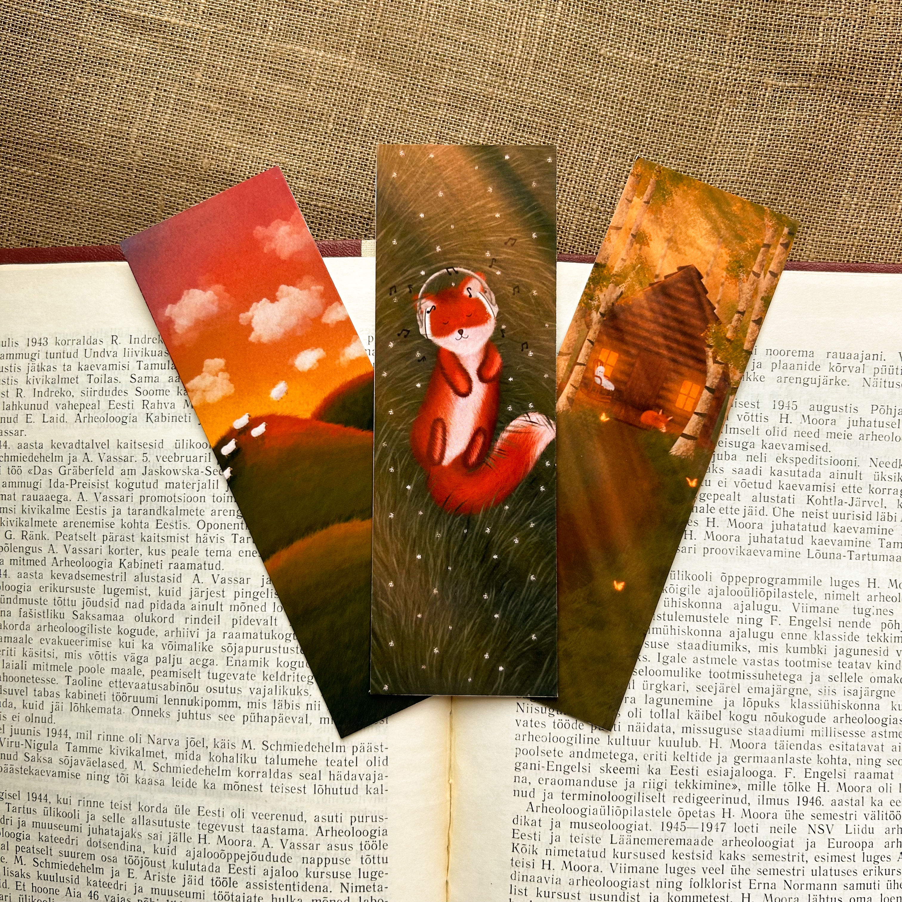 Cozy Charm Bookmarks