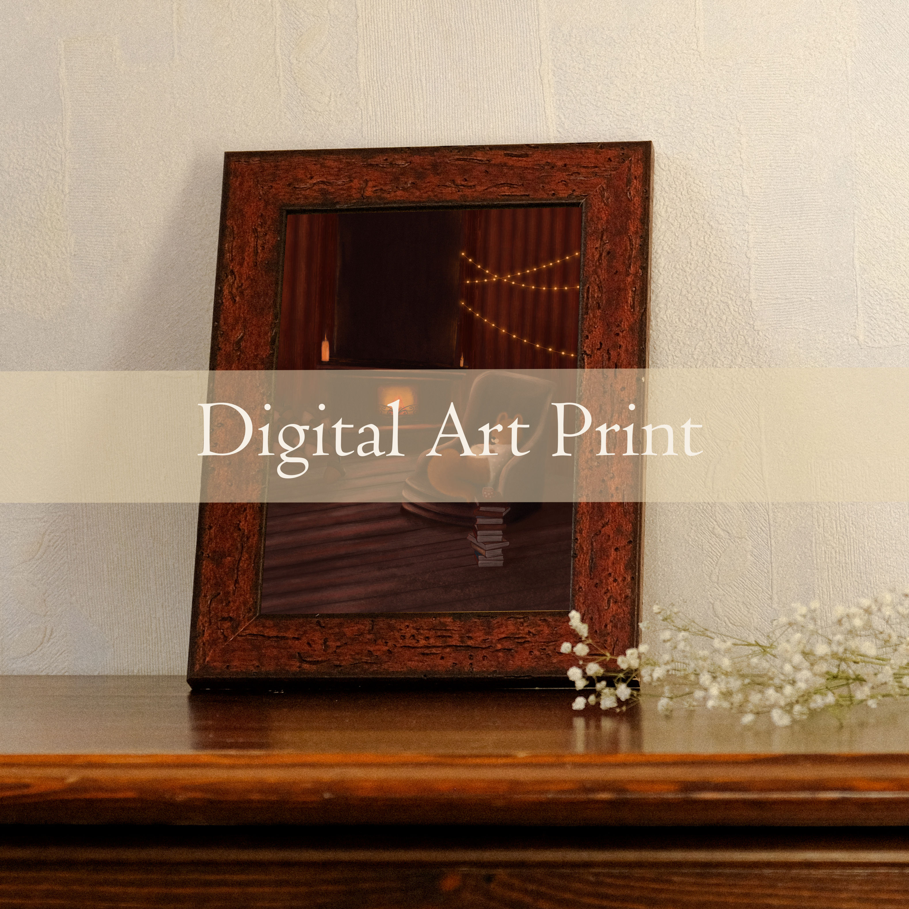 Digital Art Prints - In this moment, it's enough to just be