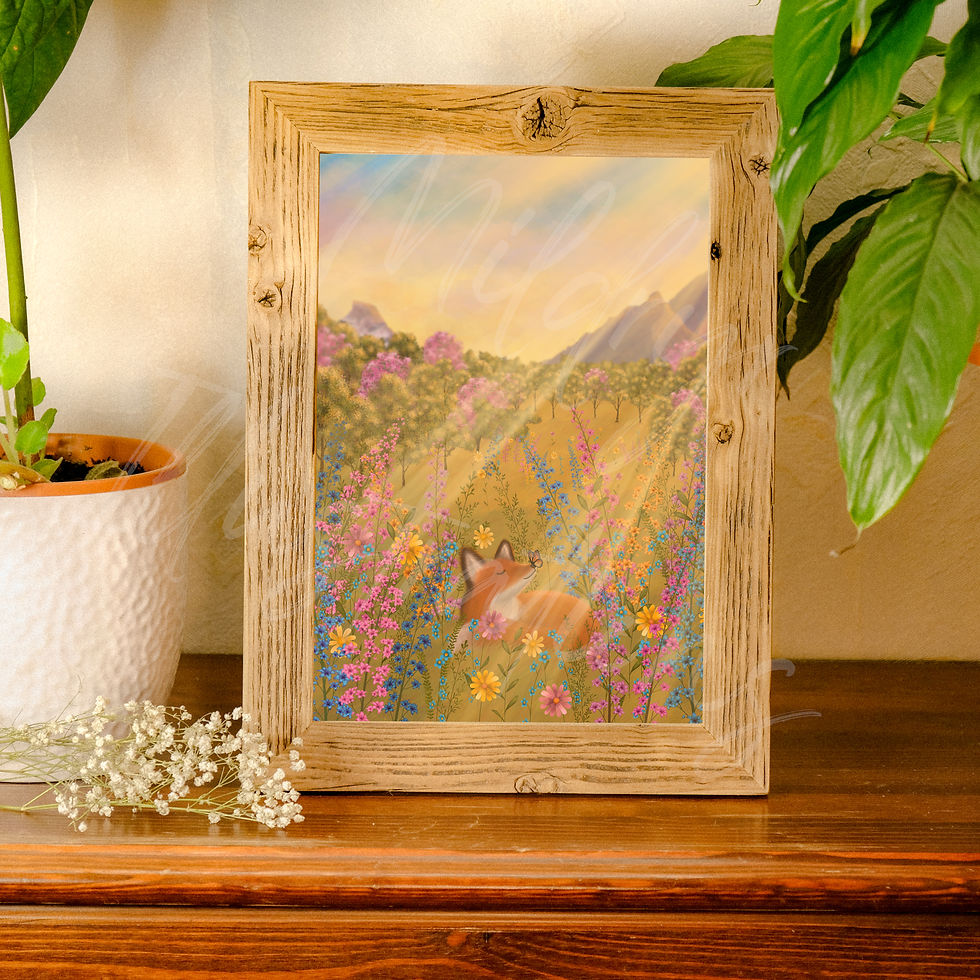 Thumbnail: Art Print of a Spring Sunshine