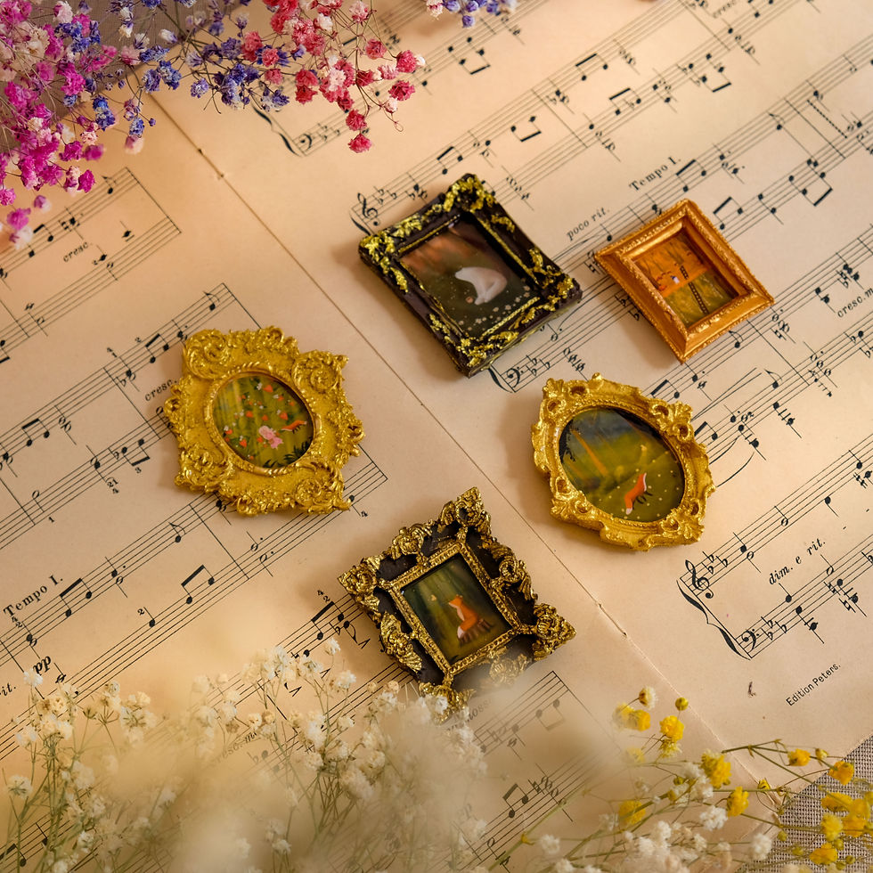 Thumbnail: Whimsical Clay Fridge Magnets