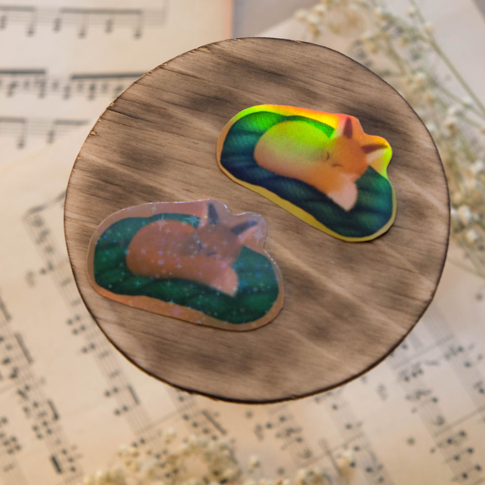 Thumbnail: Crisp Air and Cozy Vibes Stickers