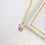 Thumbnail: 18k Gold Cute Teddy Bear Pearl Necklace