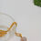 Thumbnail: Diamond sheep pendant w/h 18k gold necklace
