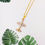 Thumbnail: Diamond plane pendant w/h 18k gold necklace