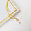 Thumbnail: 18k gold diamond key jewelry pendant necklace