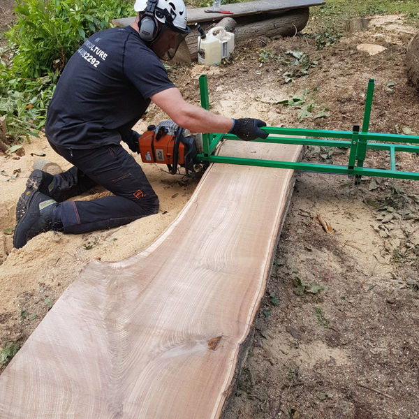 Handmade rustic wood piece — WK Arboriculture