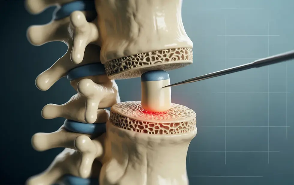 Cimentoplastie / vertébroplastie : soulager les douleurs à Buc ?