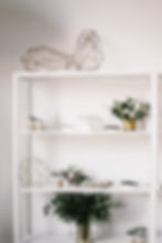 WHITE SHELVING