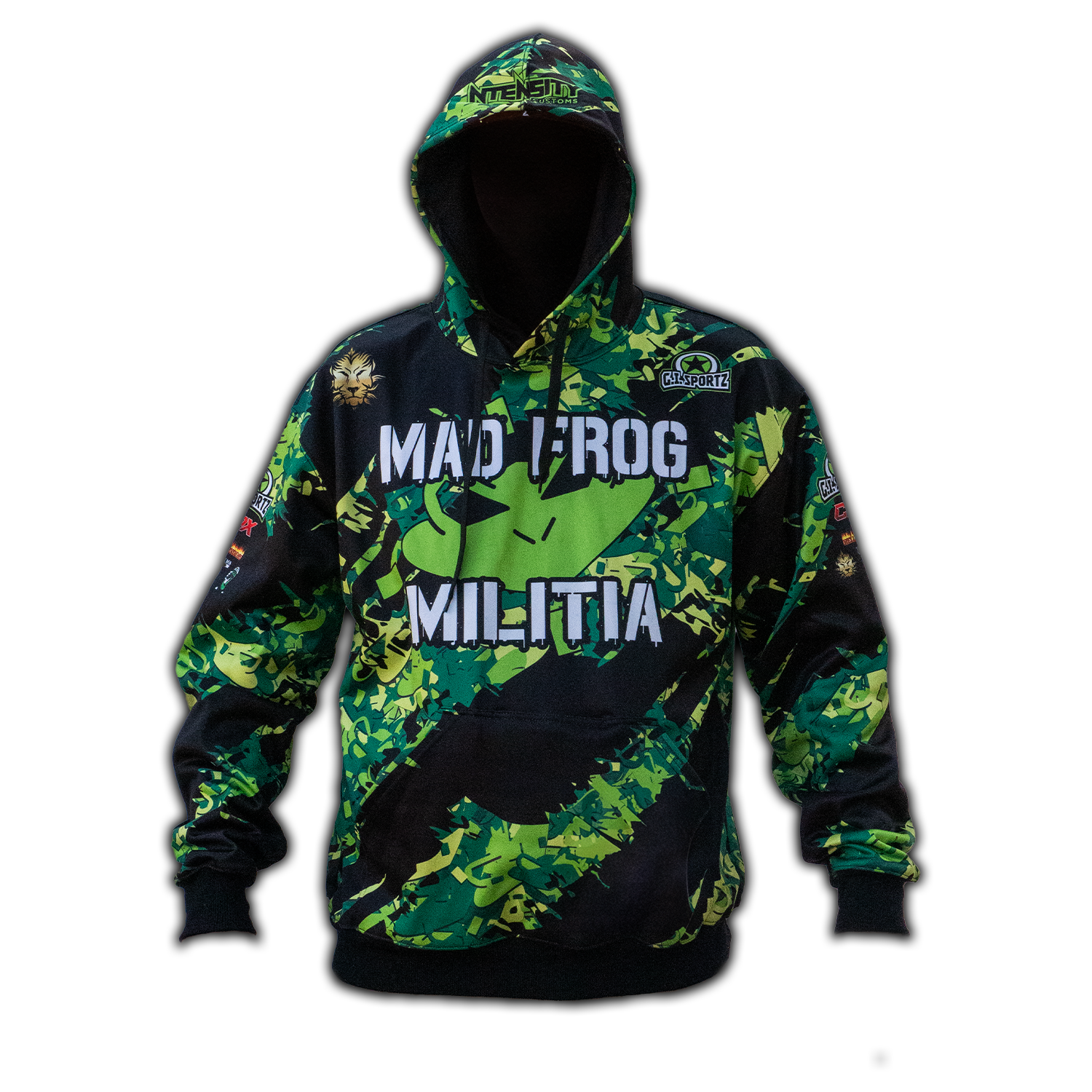 Mad Frog Paintball/Militia Hoodie