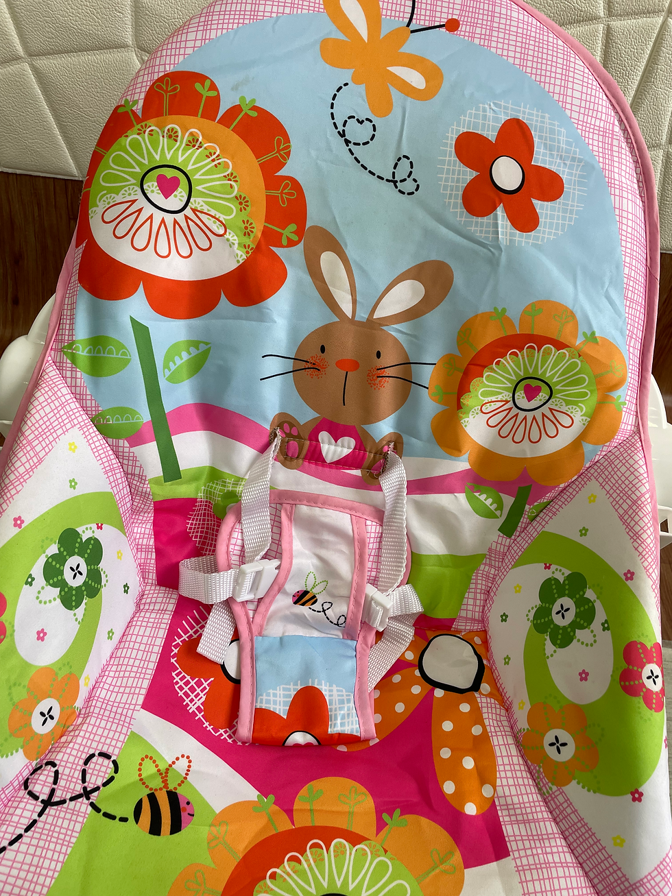 Miniatura: Silla mecedora con vibración Hu Baby