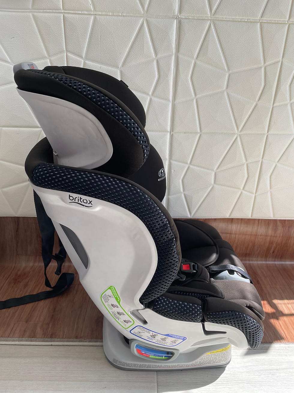 Miniatura: Silla para carro Britax con forro protector de asiento y manual de instrucciones