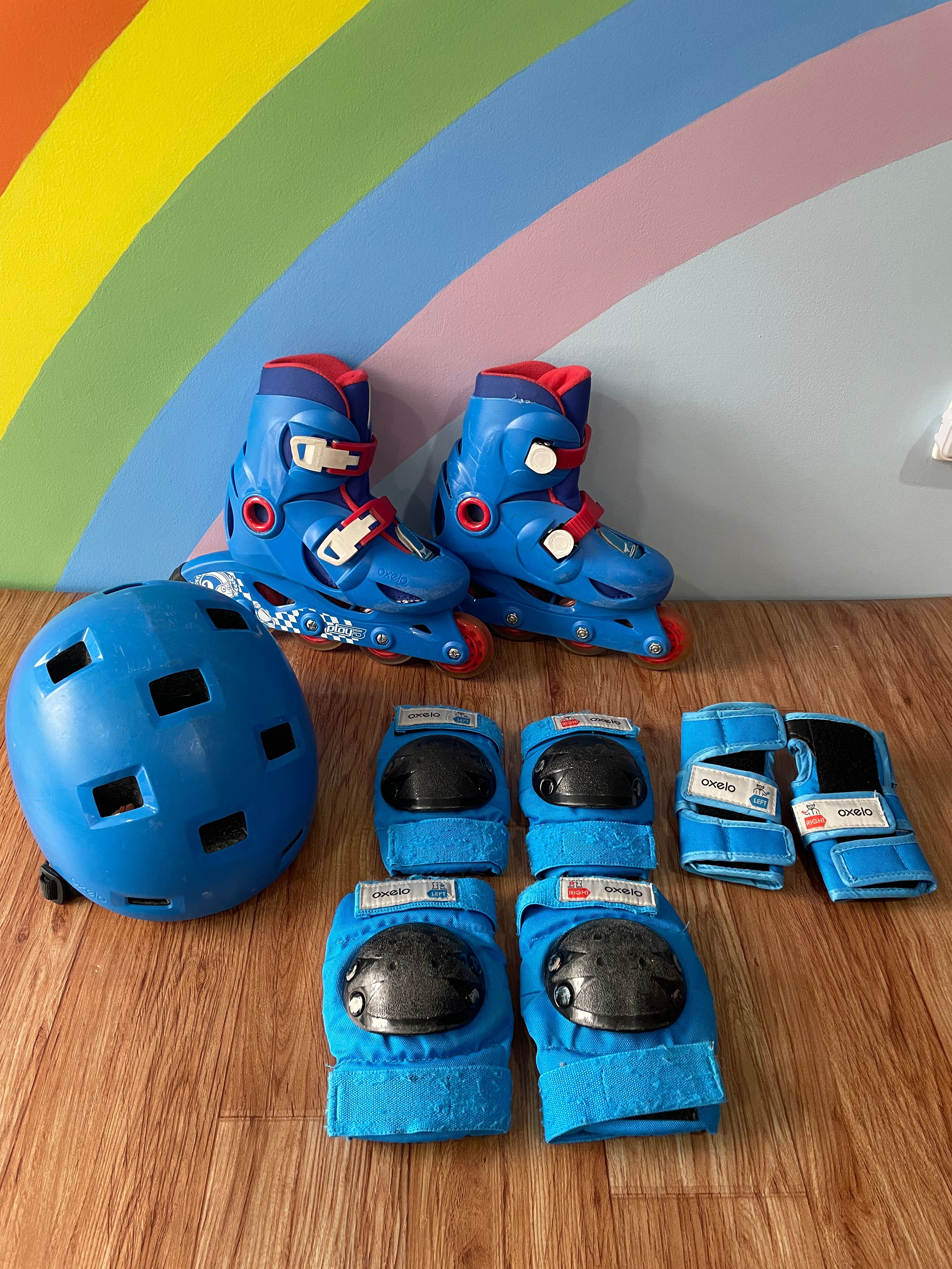 Kit de patinaje Oxelo Talla 28-30