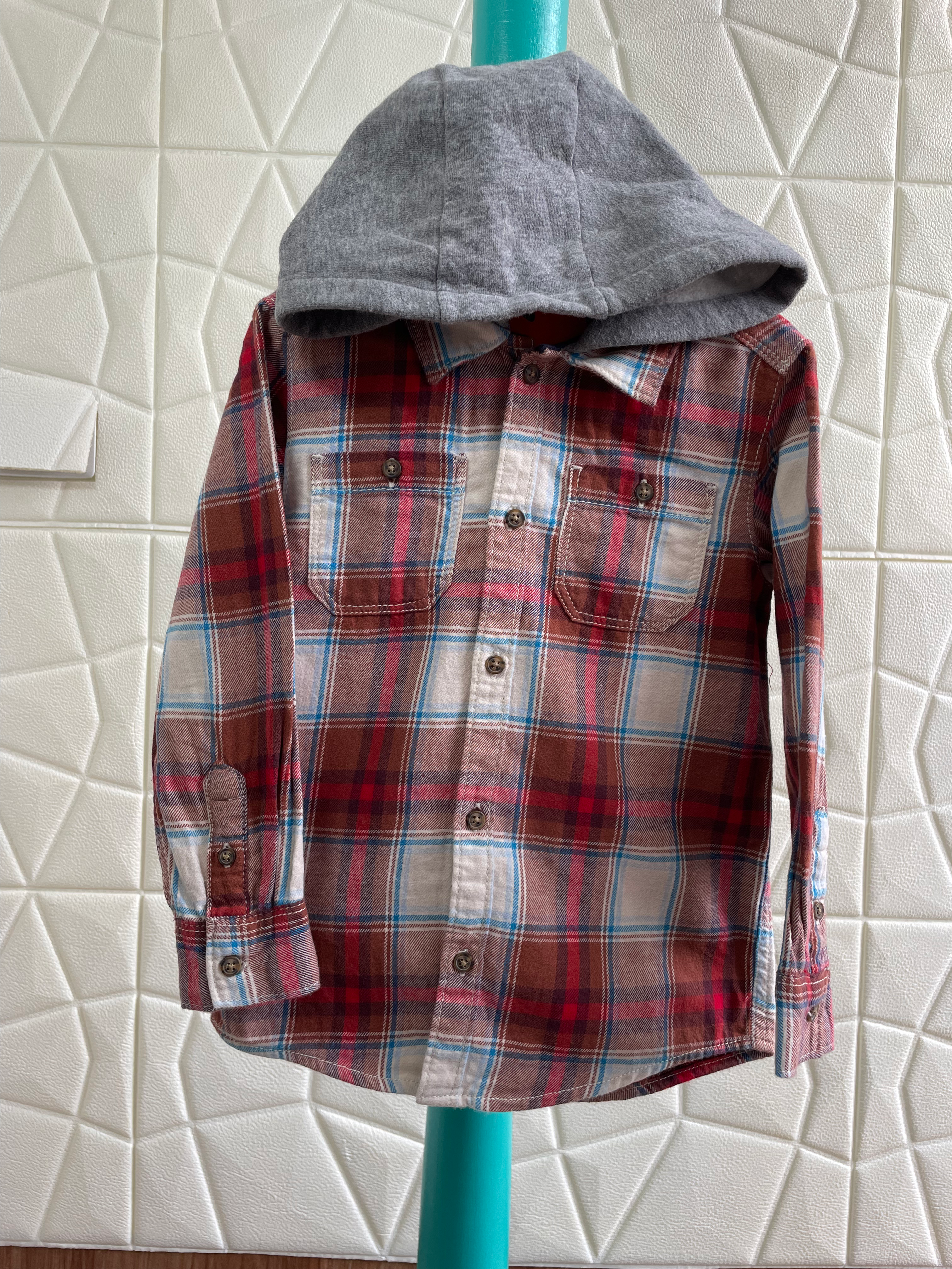 Camisa con capota Carters