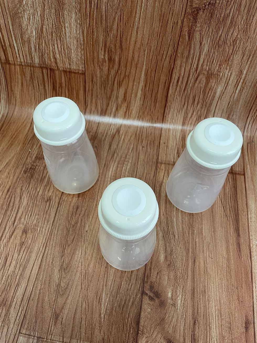 Miniatura: Set x3 vasitos para almacenar leche