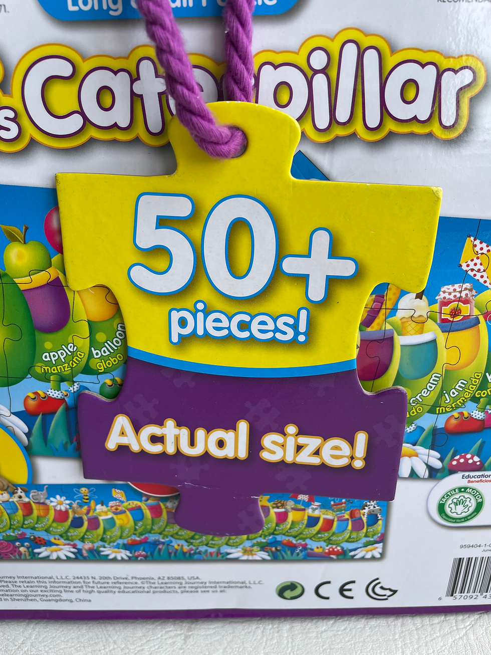 Miniatura: Rompecabezas Caterpillar