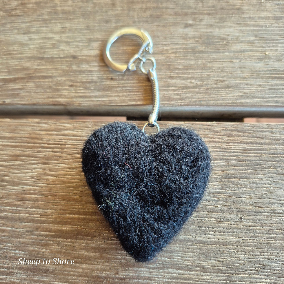 Needle-Felting Cookie Cutter Keyring (Beginners)