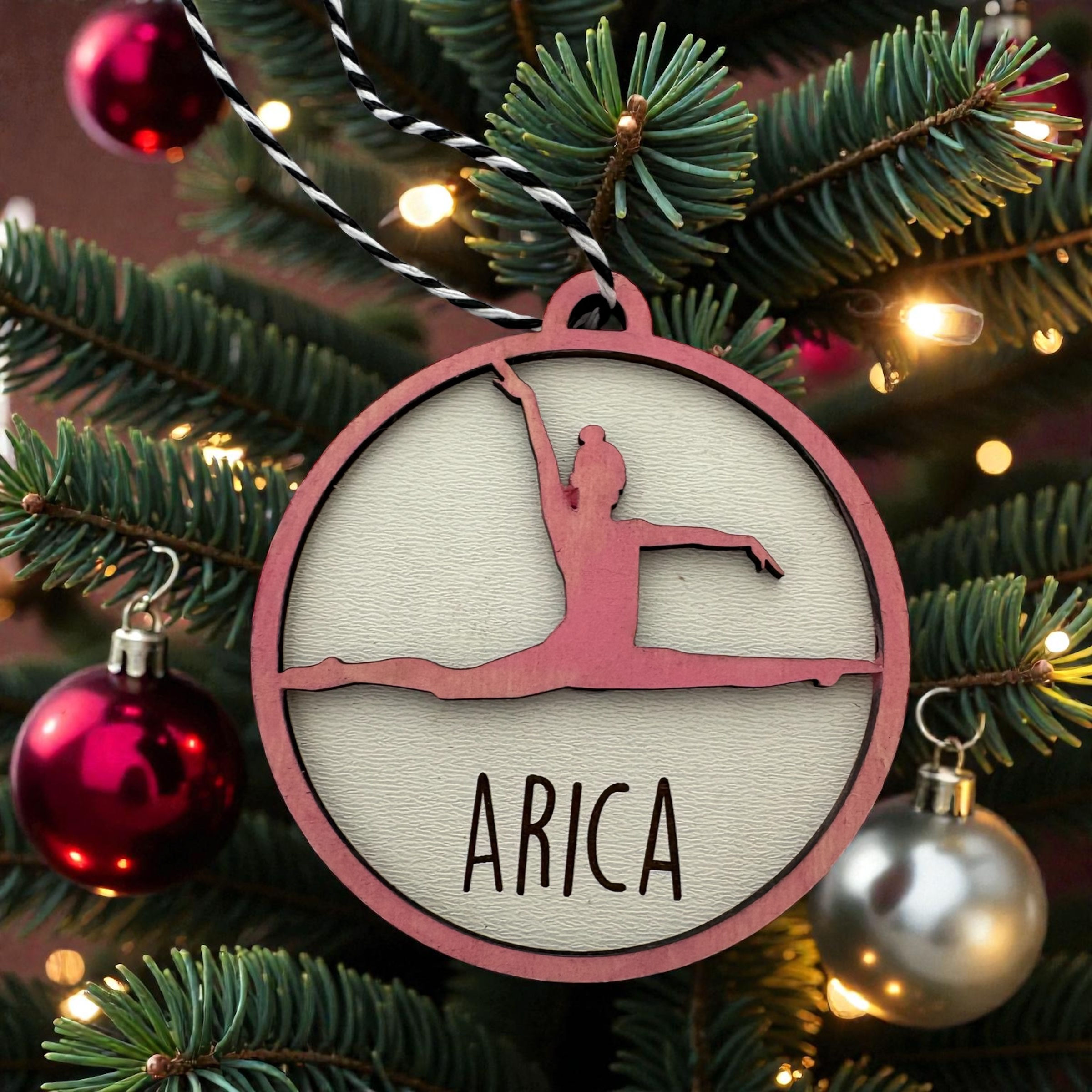 Gymnastics ornament