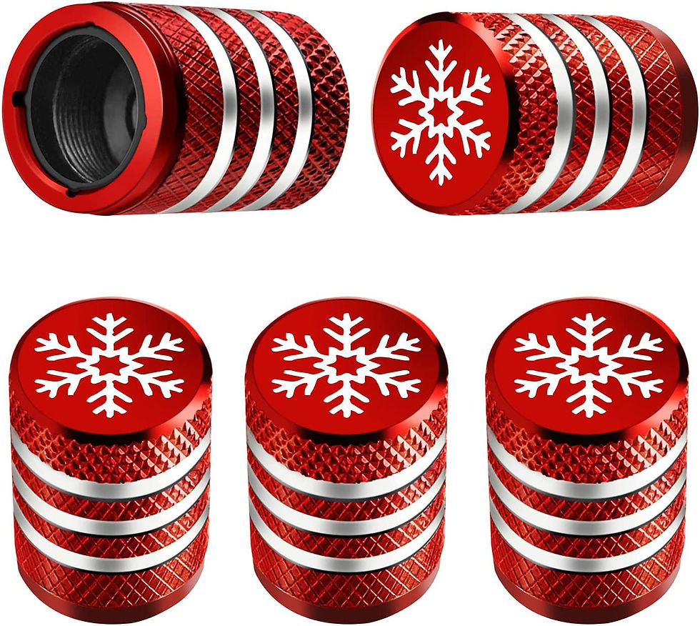 Thumbnail: Tire Valve Stem Cap Cover - (5 Pack) 