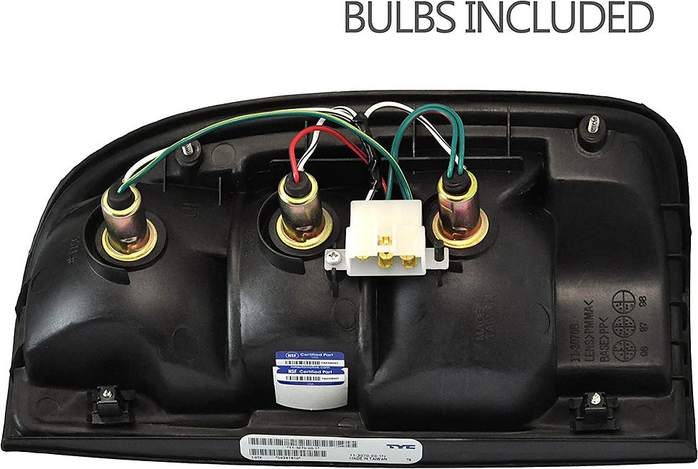 Thumbnail: Driver Side Tail Light Lamp 