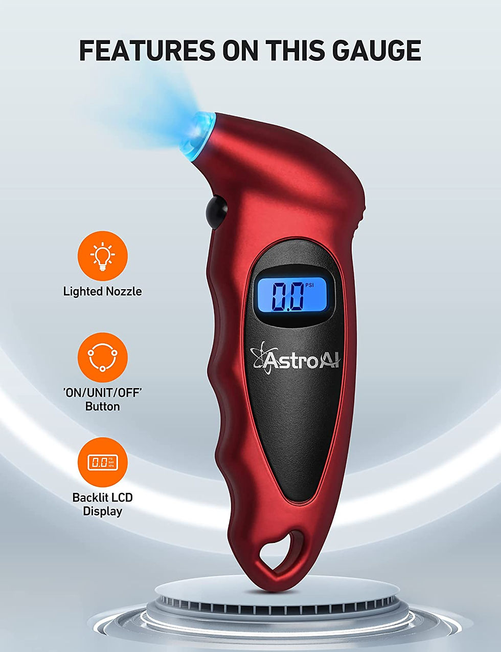 Thumbnail: Digital Tire Pressure Gauge 