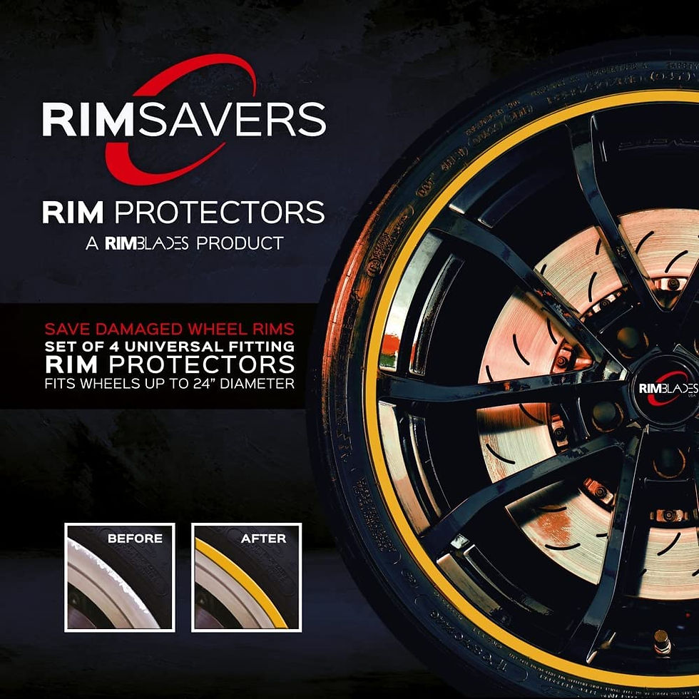Thumbnail: RimSavers RimBlades Wheel Rim Protectors Guard 