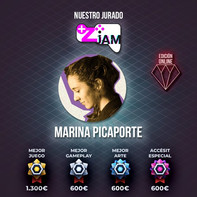 Marina Picaporte jury in the Zjam 2022
