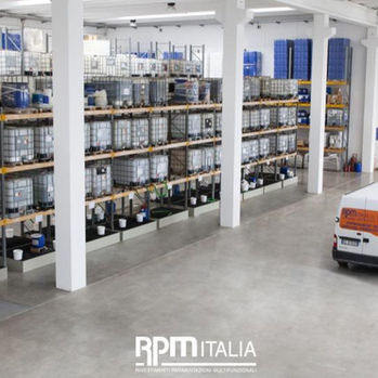 Rivestimento in resina per fabbriche con RPM Italia