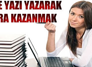 Yoğun istek üzerine Yazı Yazarak Hızlı Para Kazanma yazımızı tekrar paylaşıyoruz.