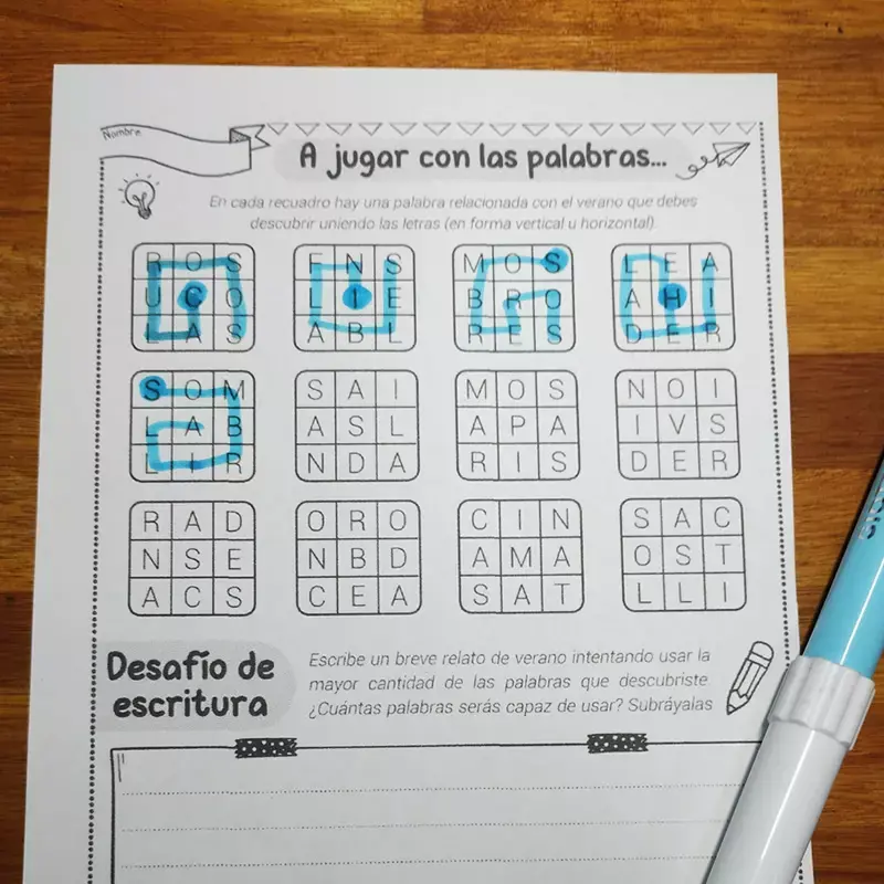 Miniatura: Actividades para fin de curso: Sexto año