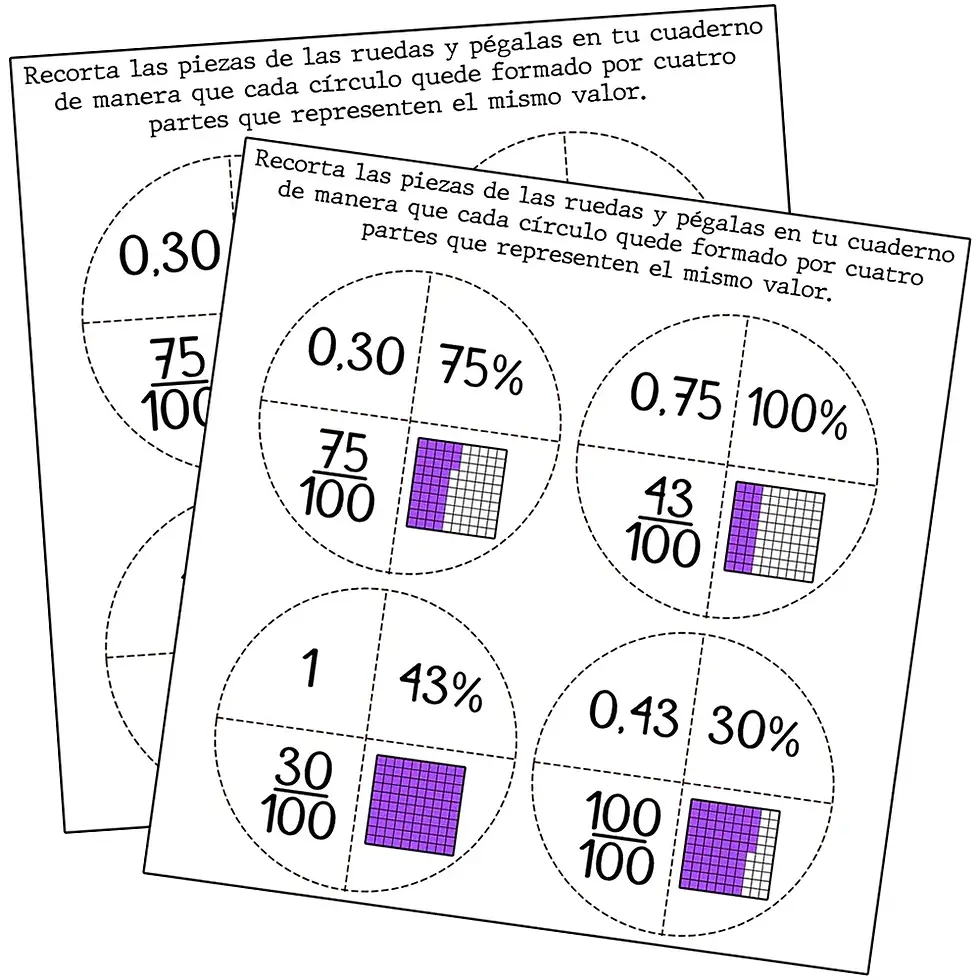 Miniatura: Rompecabezas de decimales