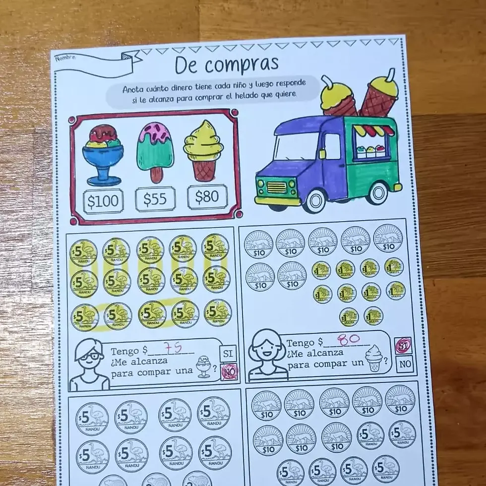 Miniatura: Actividades para fin de cursos: Primer año