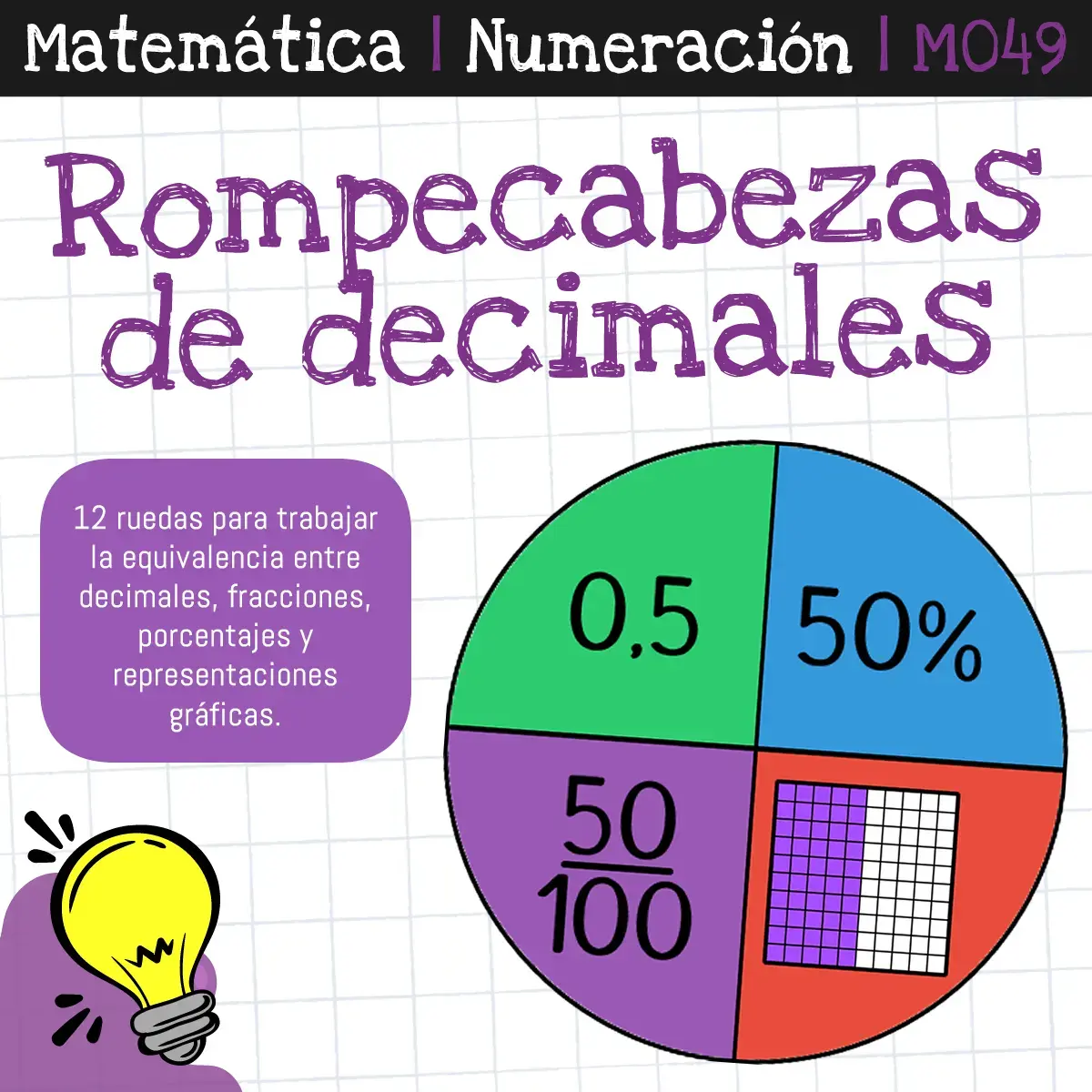 Rompecabezas de decimales