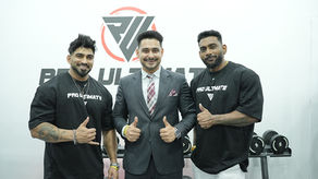 Abhishek Gagneja with Amit Agre and Delta Dilip