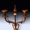 Thumbnail: Antique pair of Regency period bronze and ormolu candelabra