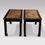 Thumbnail: One pair of early 19th centuryJapanese lacquer panels on a modern stand