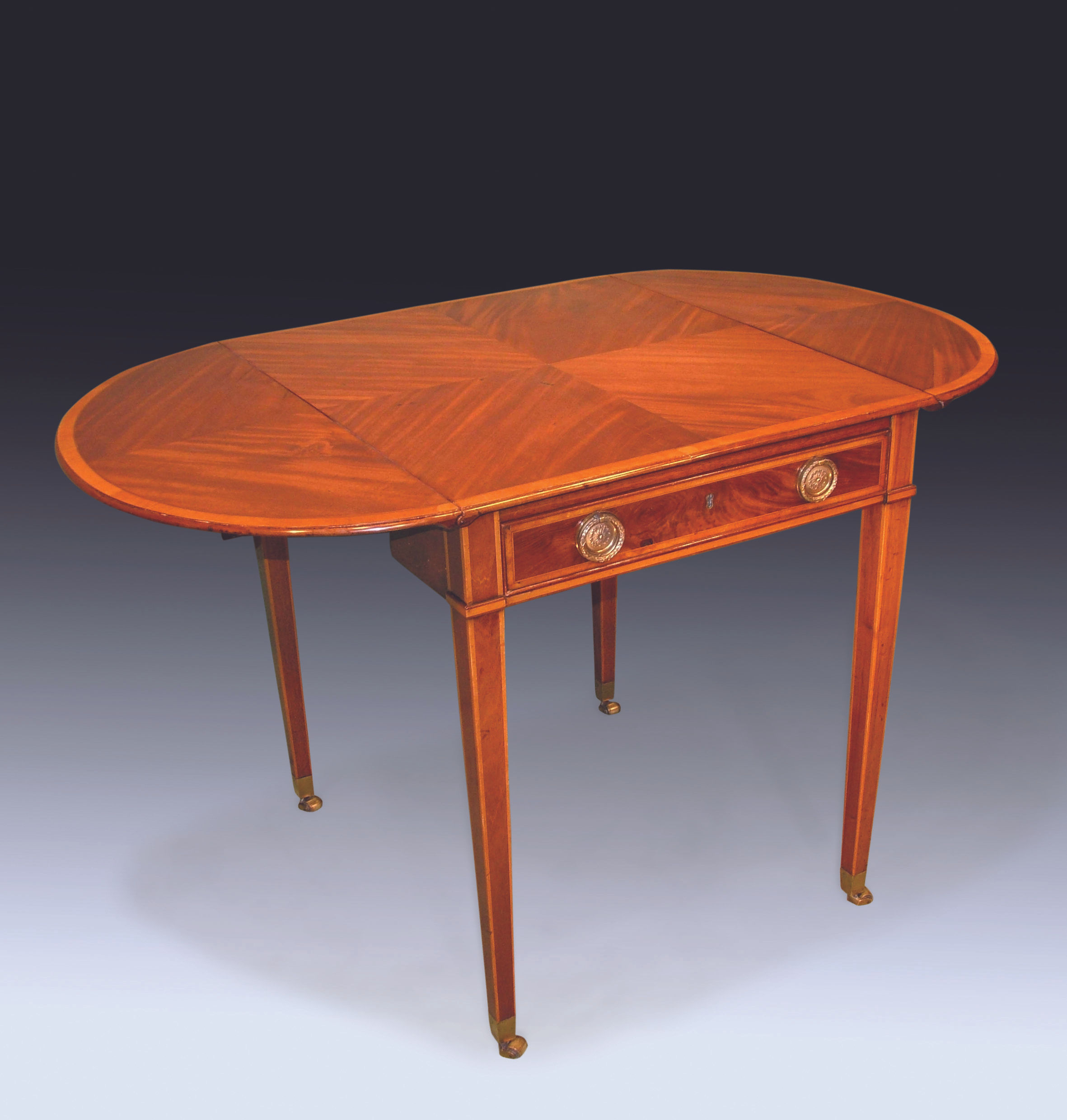 Sheraton Period Mahogany Pembroke Table