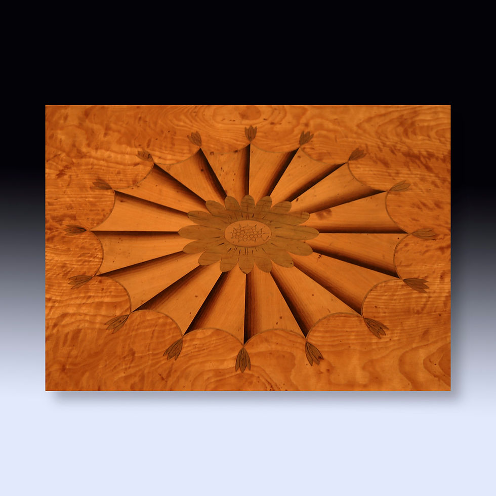 Thumbnail: A Sheraton period satinwood side table