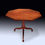 Thumbnail: Antique George III period mahogany centre table
