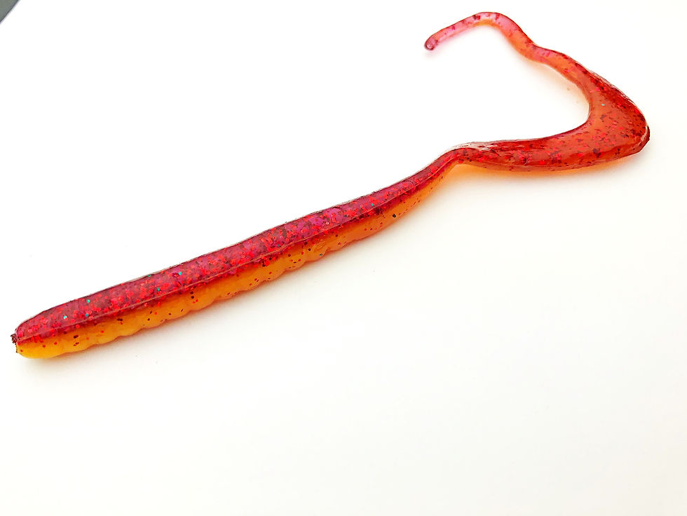 Thumbnail: 7" Curly Swirly Tail Worm