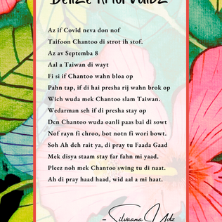 "Typhoon Chanthu" - Belize Kriol Vaibz